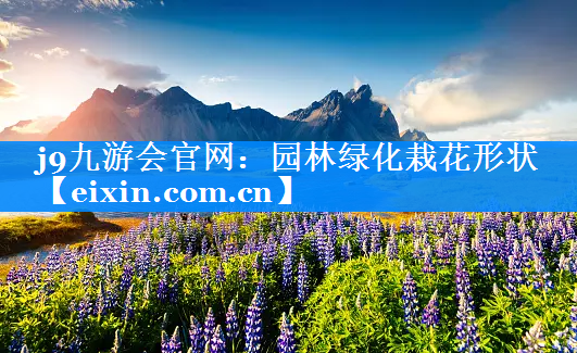 园林绿化栽花形状