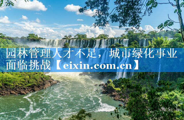 园林管理人才不足，城市绿化事业面临挑战