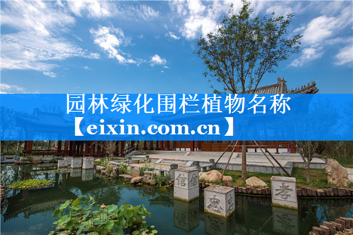 园林绿化围栏植物名称